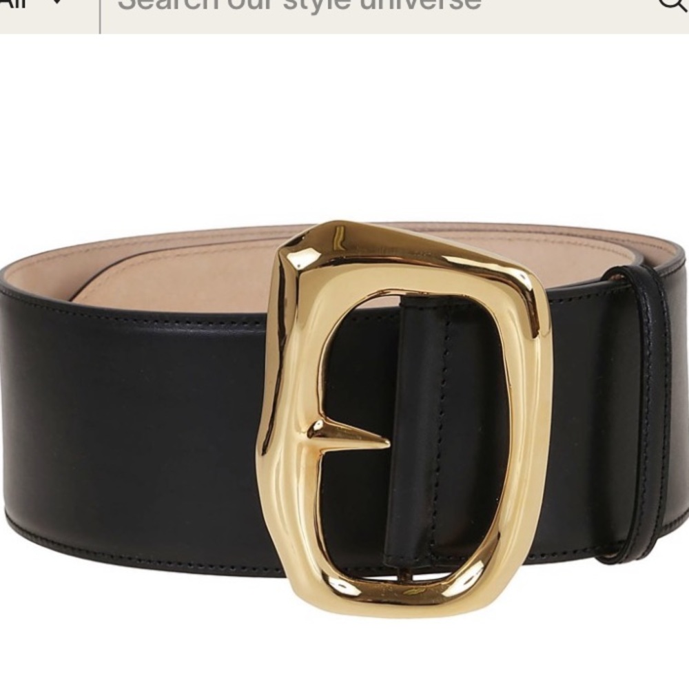 ALEXANDER MCQUEEN AUTHENTIC SCULPTURAL MOLTEN BELT SIZE 28 Brand new,never worn!